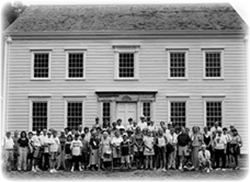 Photo of Jonas More's house at Farmers Museum