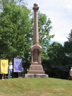 Photo of the John and Betty More Memorial, Roxbury Cemetary, New York