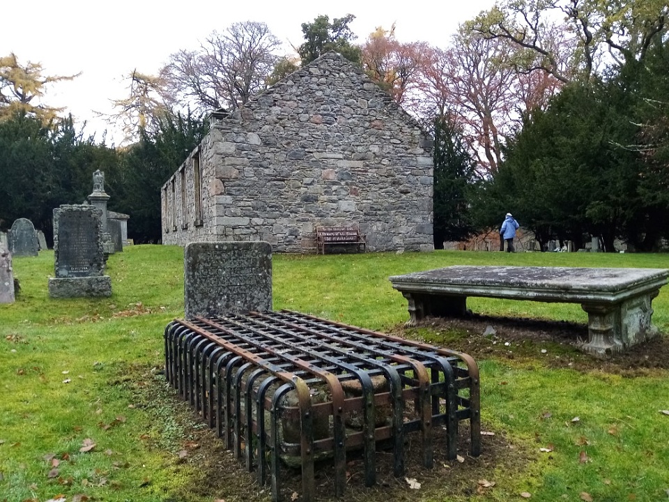 Photo of Rothiemurchus Churchyard in County Iverness in the Highlands of Scotland